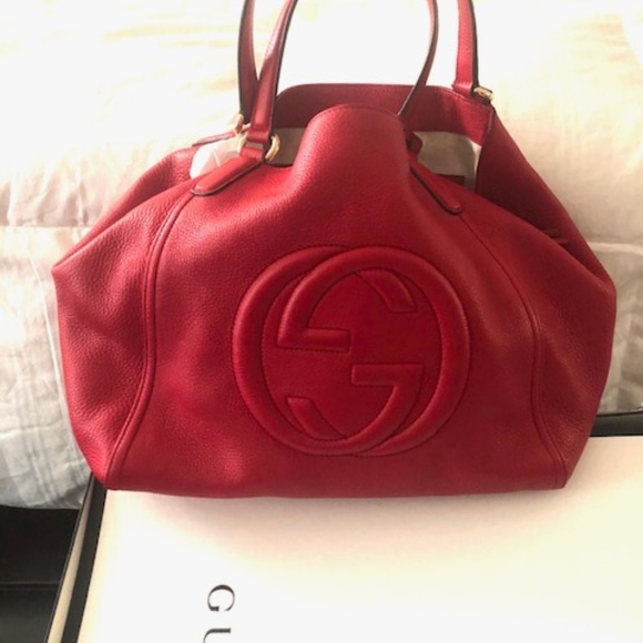 Red Gucci Bag - Picture 1 of 8